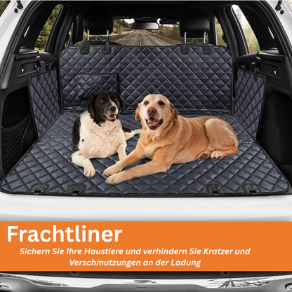 WuffHauss Shield – Luxus-Autositzschutz für Hunde